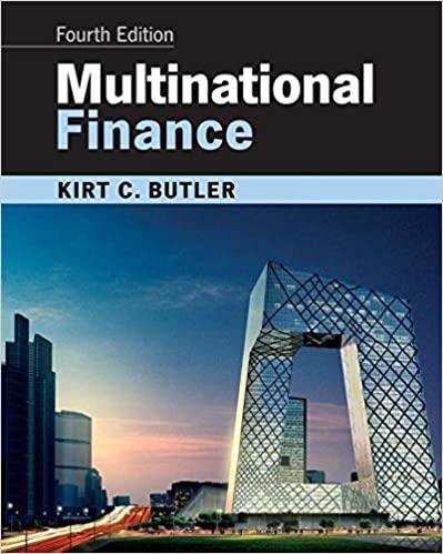 multinational finance 4th edition kirt c. butler 1405181184, 978-1405181181