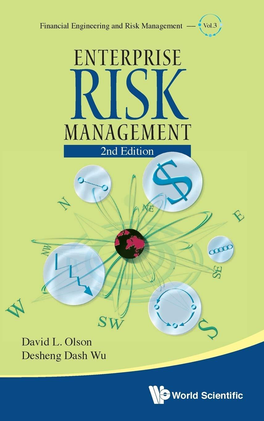 enterprise risk management 2nd edition david l olson, desheng dash wu 9814632767, 978-9814632768