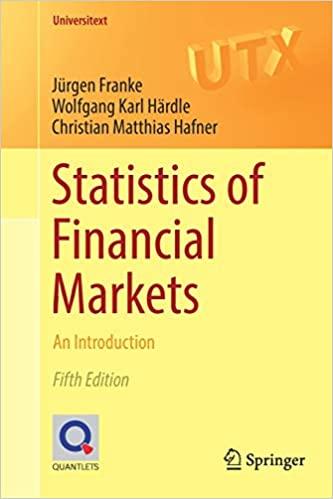 statistics of financial markets an introduction 5th edition jürgen franke, wolfgang karl härdle, christian