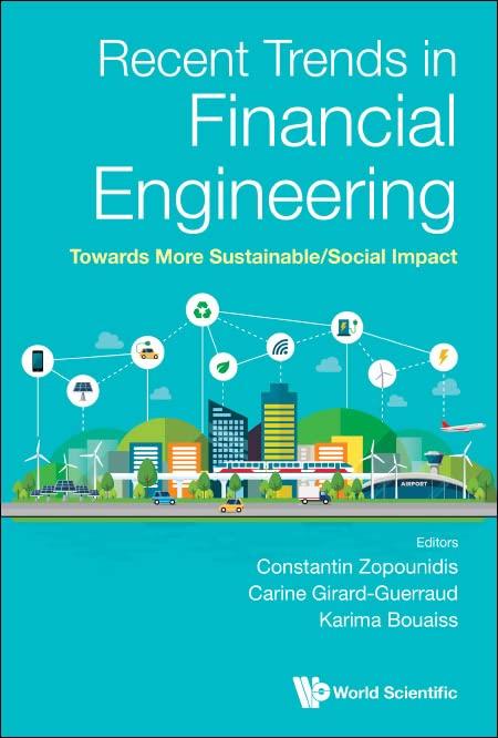 recent trends in financial engineering towards more sustainable social impact 1st edition constantin