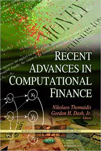 Recent Advances In Computational Finance