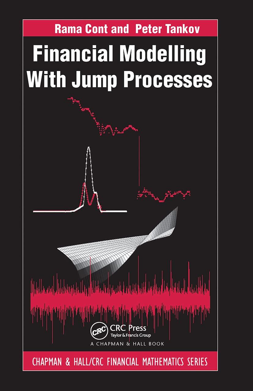 financial modelling with jump processes 1st edition peter tankov 1584884134, 978-1584884132