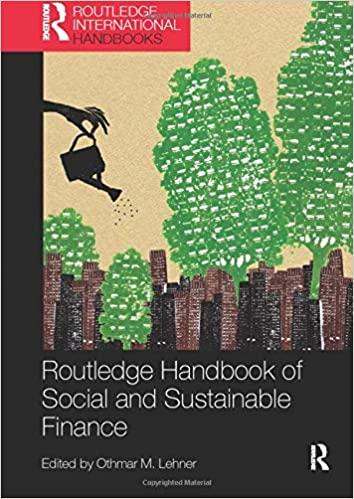 routledge handbook of social and sustainable finance 1st edition othmar m. lehner 1138343773, 978-1138343771