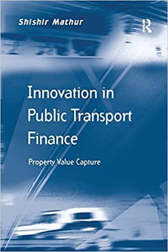 innovation in public transport finance 1st edition shishir mathur 1138250139, 978-1138250130