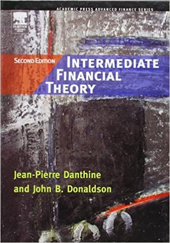 intermediate financial theory 2nd edition jean-pierre danthine, john b. donaldson 0123693802, 978-0123693808