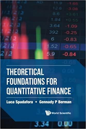 theoretical foundations for quantitative finance 1st edition luca spadafora, gennady p berman 9813202475,