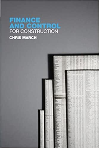finance and control for construction 1st edition chris march 0415371155, 978-0415371155