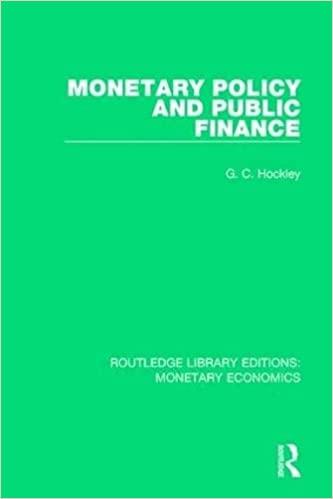 monetary policy and public finance 1st edition g. c. hockley 1138704792, 978-1138704794