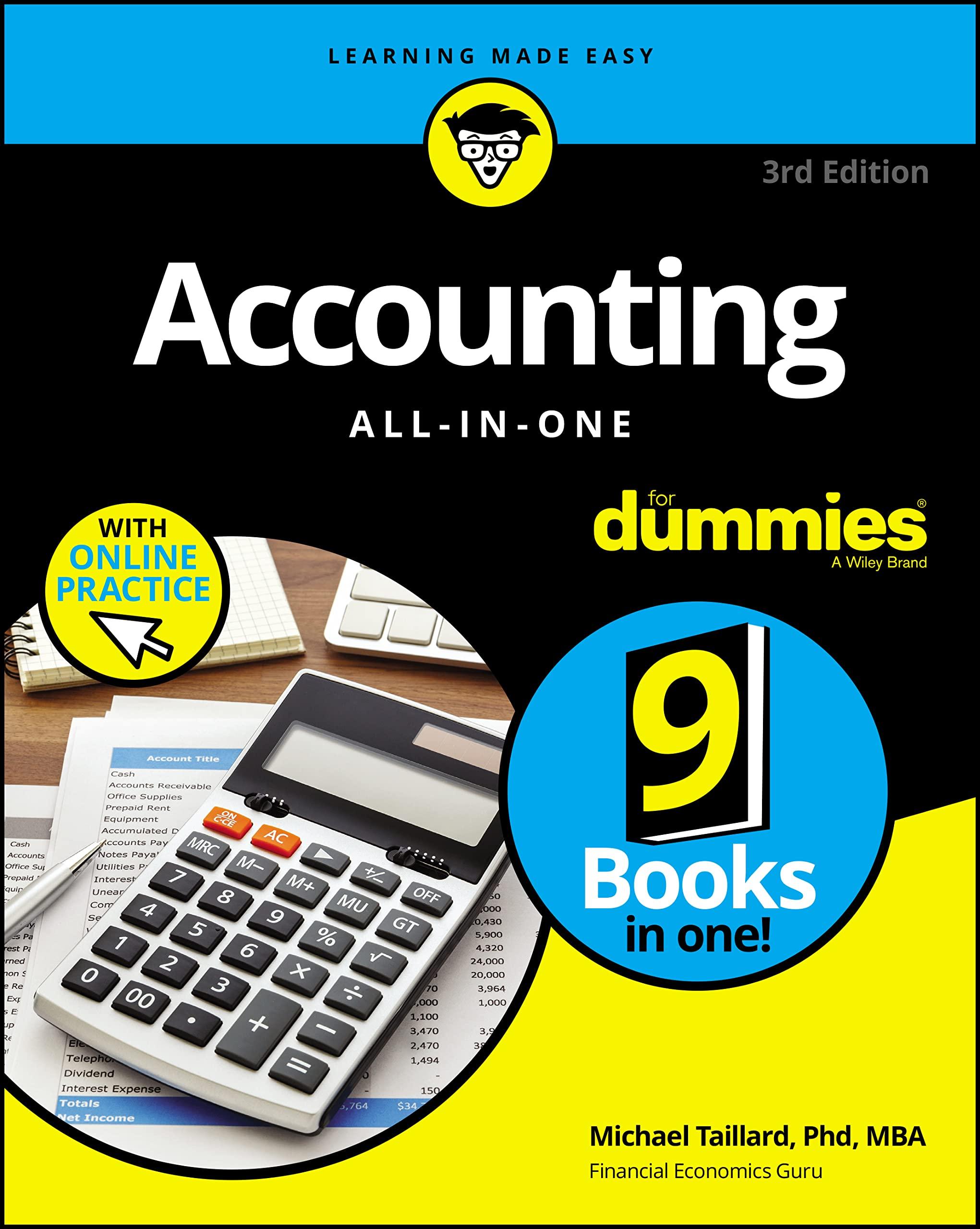 accounting all in one for dummies 3rd edition michael taillard, joseph kraynak, kenneth w. boyd 1119897661,