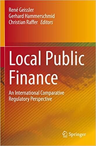 local public finance 1st edition rené geissler, gerhard hammerschmid, christian raffer 3030674681,