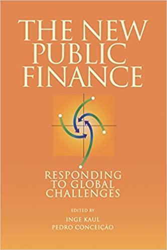 the new public finance 1st edition inge kaul, pedro condeicao 0195179978, 978-0195179972