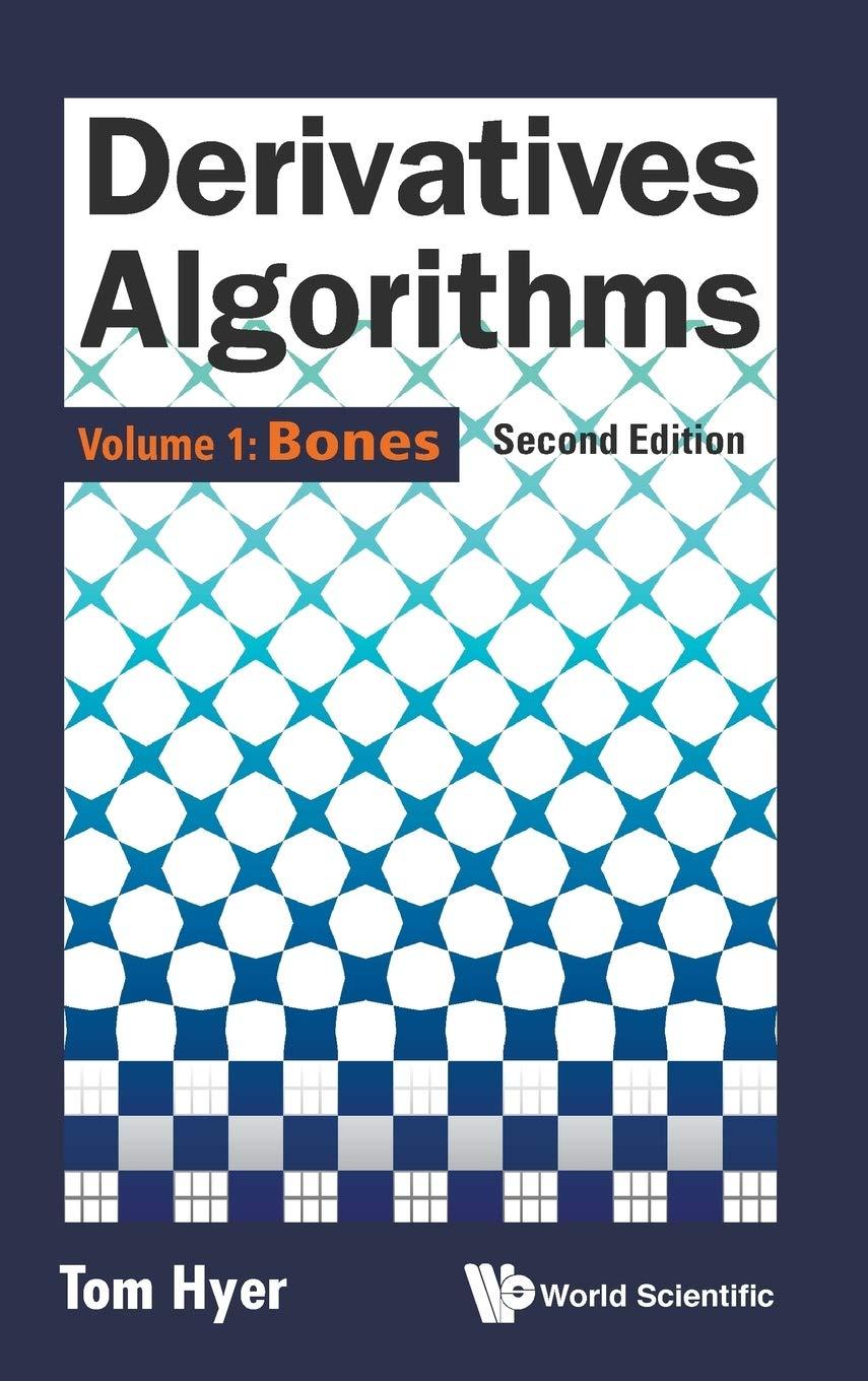 Derivatives Algorithms Volume 1 Bones