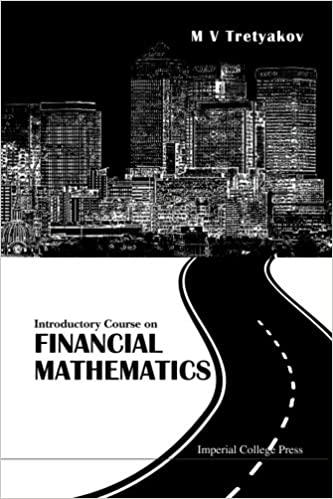 introductory course on financial mathematics 1st edition m v tretyakov 1908977388, 978-1908977380