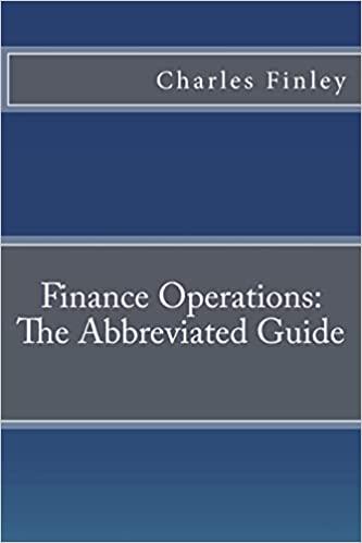 finance operations 1st edition charles finley 1491292423, 978-1491292426