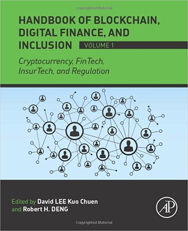 handbook of blockchain digital finance and inclusion 1st edition david lee, robert h. deng 0128104414,