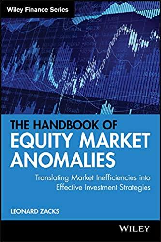 the handbook of equity market anomalies 1st edition leonard zacks 0470905905, 978-0470905906