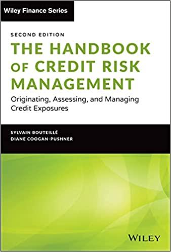 the handbook of credit risk management 2nd edition sylvain bouteille, diane coogan-pushner 1119835631,