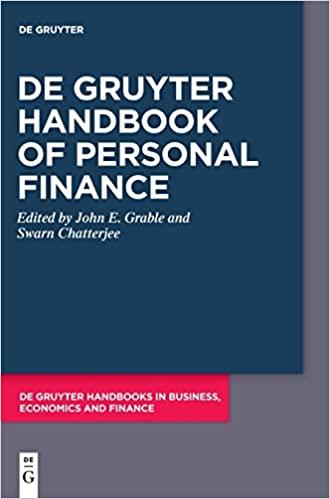 de gruyter handbook of personal finance 1st edition grable, john e., chatterjee, swarn 3110727498,