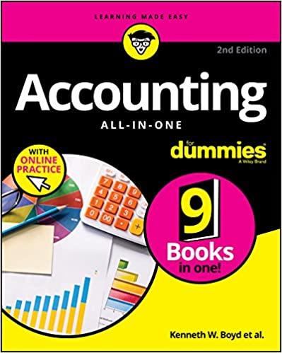 accounting all in one 2nd edition kenneth w. boyd 1119453895, 978-1119453895