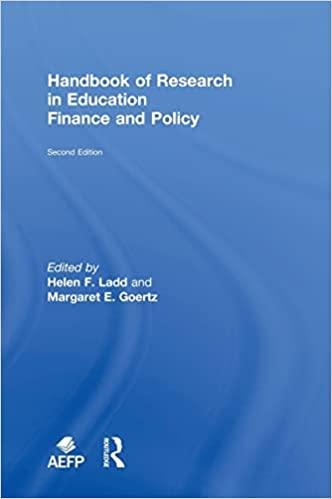 handbook of research in education finance and policy 2nd edition helen f. ladd, margaret e. goertz