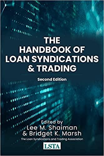 the handbook of loan syndications and trading 2nd edition marsh, lee shaiman, bridget marsh 1264258526,