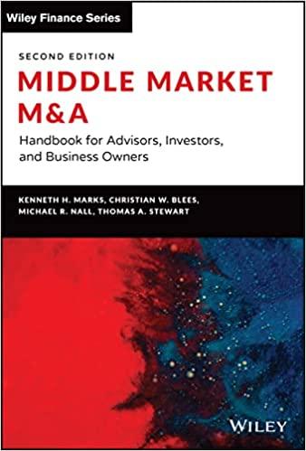 middle market m and a handbook for advisors investors and business owners 2nd edition kenneth h. marks,
