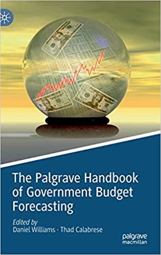the palgrave handbook of government budget forecasting 1st edition daniel williams, thad calabrese