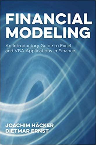 financial modeling an introductory guide to excel and vba applications in finance 1st edition joachim