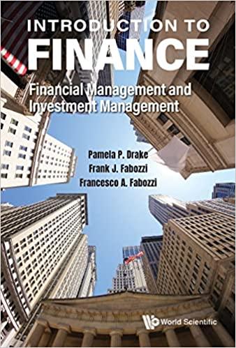 introduction to finance financial management and investment management 1st edition pamela p. drake, frank j.