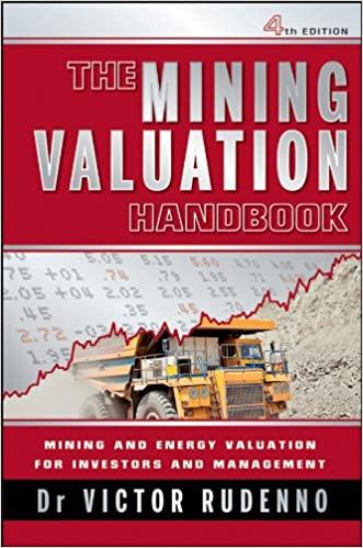 the mining valuation handbook mining and energy valuation for investors and management 4th edition victor