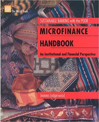 Microfinance Handbook An Institutional And Financial Perspective
