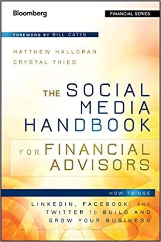 the social media handbook for financial advisors 1st edition matthew halloran 1118208013, 978-1118208014