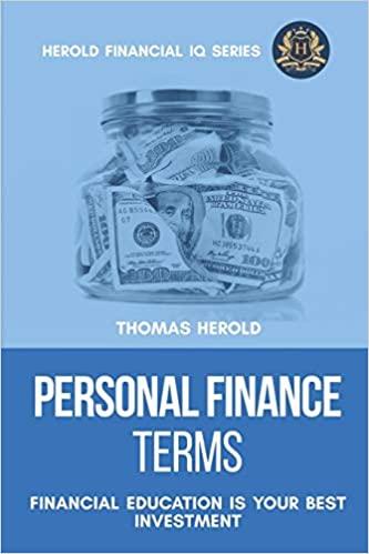personal finance terms financial education is your best investment 1st edition thomas herold 1090822871,