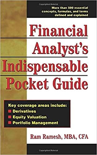 financial analysts indispensable pocket guide 1st edition ram ramesh 0071361561, 978-0071361569