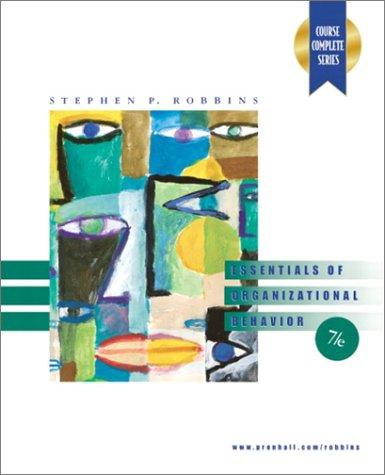 essentials of organizational behavior 7th edition stephen p. robbins 0130353094, 9780130353092