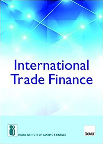 international trade finance 1st edition indian institute of banking & finance 9386394723, 978-9386394729