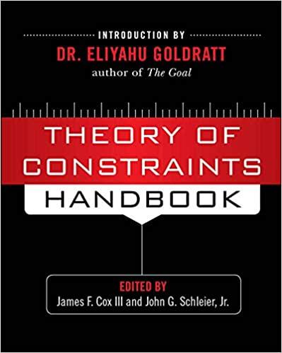 theory of constraints handbook 1st edition james cox, john schleier 0071665544, 978-0071665544