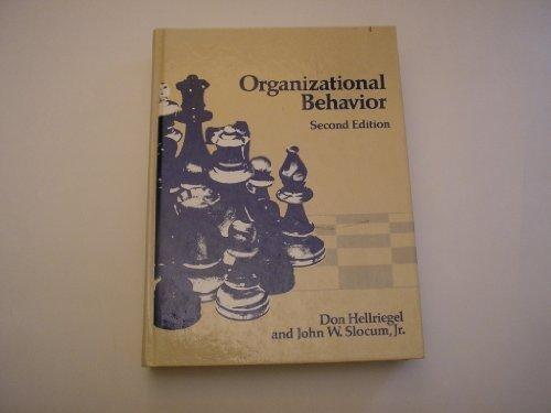 organizational behavior 2nd edition don hellriegel, john w. slocum 0829901957, 978-0829901955
