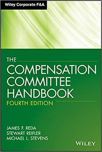 the compensation committee handbook 4th edition james f. reda, stewart reifler, michael l. stevens