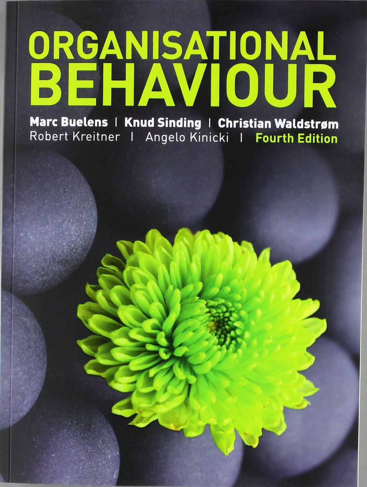 organisational behaviour 4th edition marc buelens 0077129989, 978-0077129989