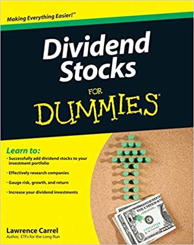 dividend stocks for dummies 1st edition lawrence carrel 0470466014, 978-0470466018