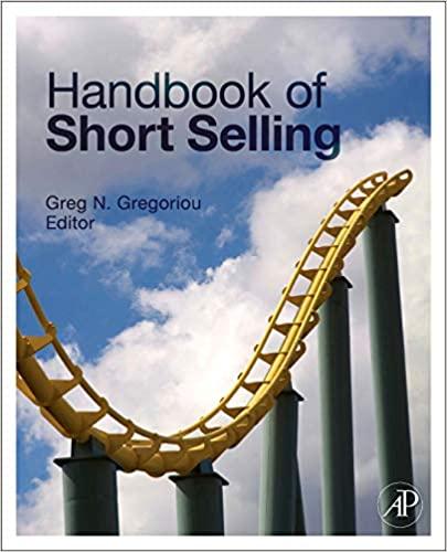 handbook of short selling 1st edition greg n. gregoriou 0123877245, 978-0123877246