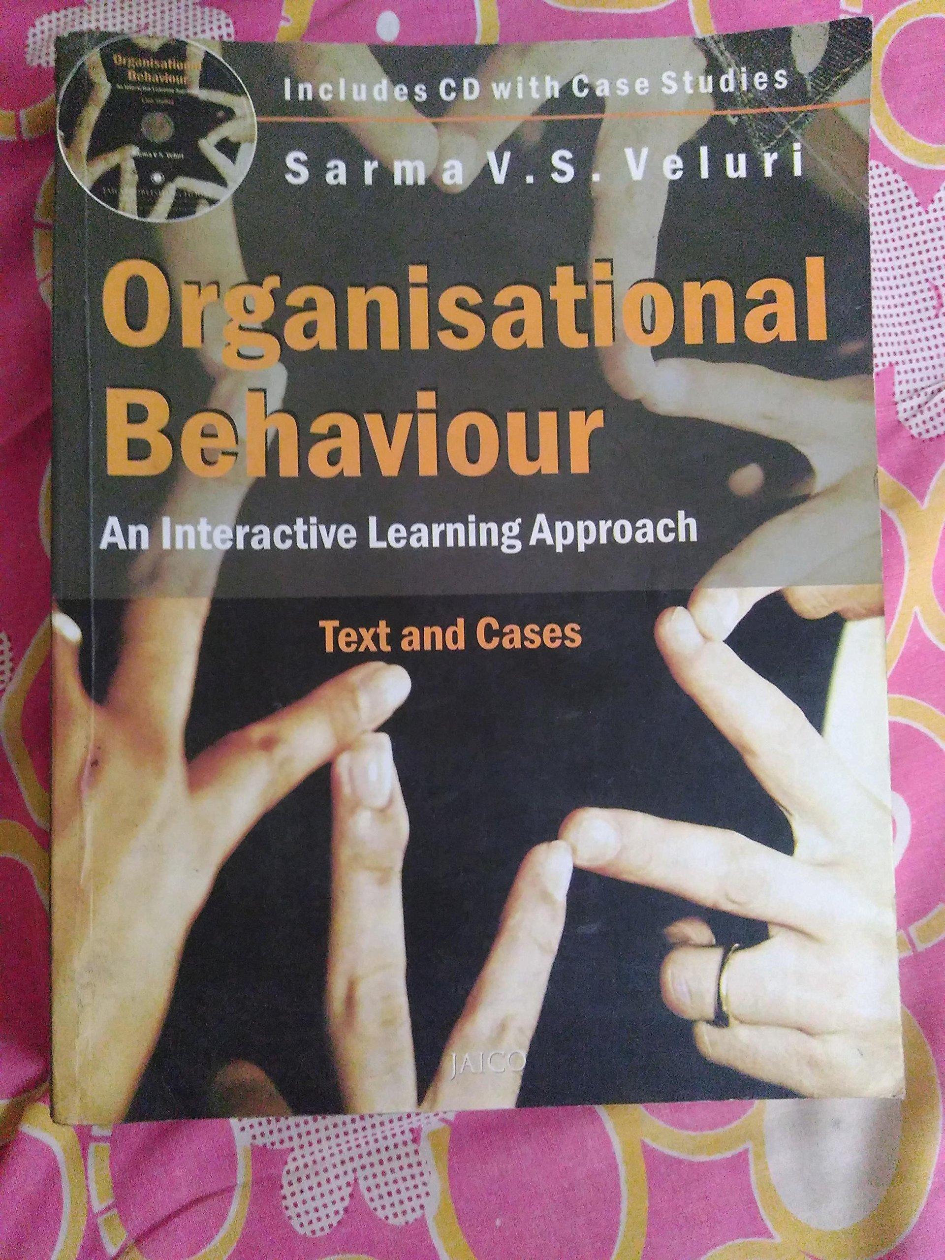 organisational behaviour 1st edition sarma v.s. veluri 8179929965, 978-8179929964