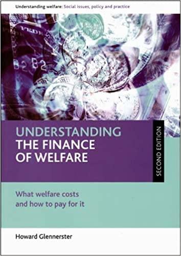 understanding the finance of welfare 2nd edition howard glennerster 1847421091, 978-1847421098