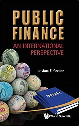 Public Finance An International Perspective