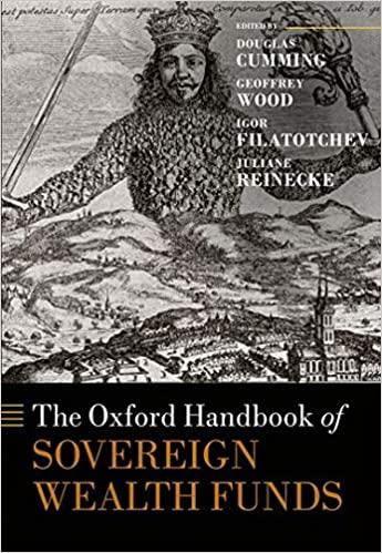 the oxford handbook of sovereign wealth funds 1st edition douglas j. cumming, geoffrey wood, igor