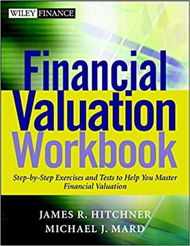 financial valuation workbook 1st edition james hitchner, michael j. mard 0471220833, 978-0471220831