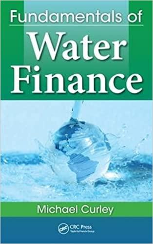 fundamentals of water finance 1st edition michael curley 1498734170, 978-1498734172