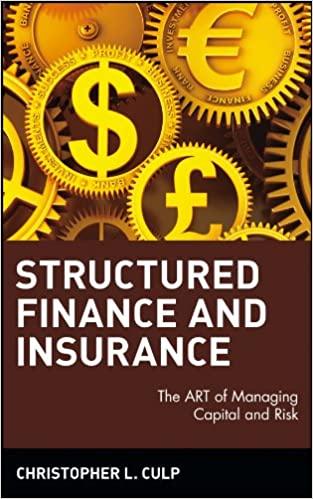 structured finance and insurance 2nd edition christopher l. culp 0471706310, 978-0471706311