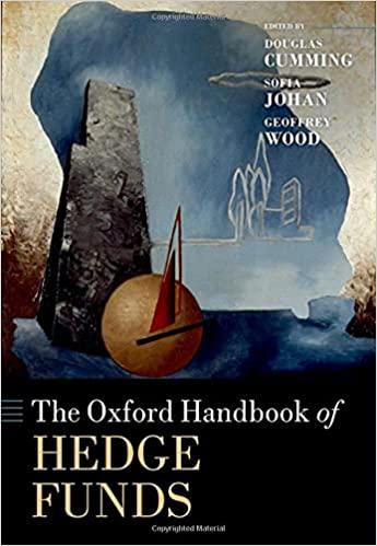 the oxford handbook of hedge funds 1st edition douglas cumming, sofia johan, geoffrey wood 0198840950,